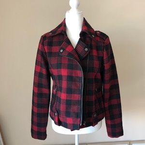 PLAID JACKET